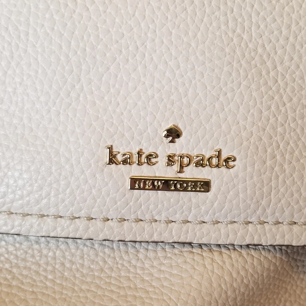 Kate spade polly white leather‎